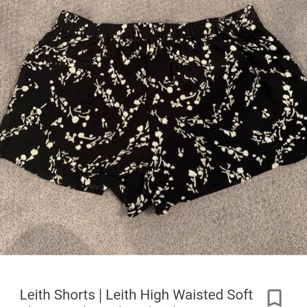 Leith shorts high waisted with …